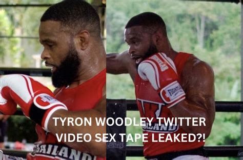 tyron woodley sex|MMA Twitter reacts to Tyron Woodley sex tape leak